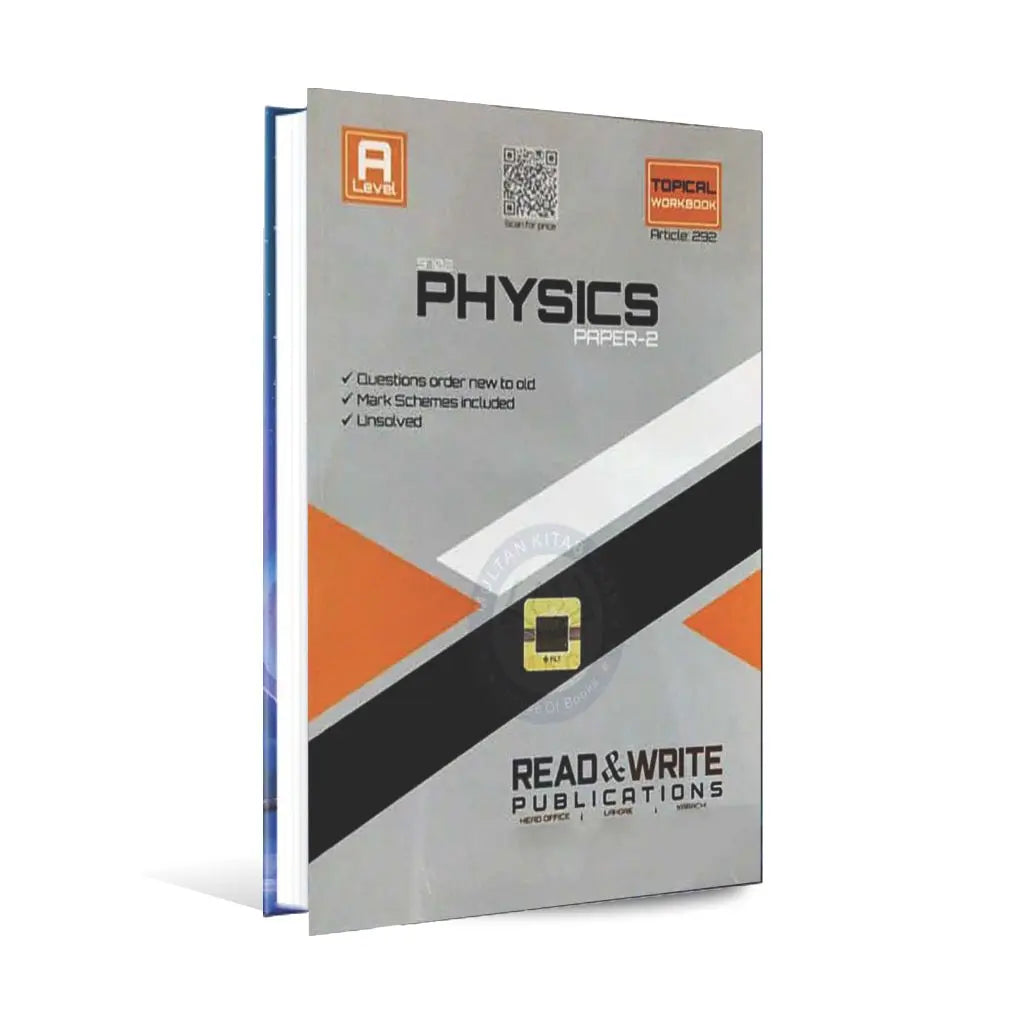 A level Physics 9702 Paper 2 Topical Unsolved Workbook by Read Write Multan Kitab Ghar