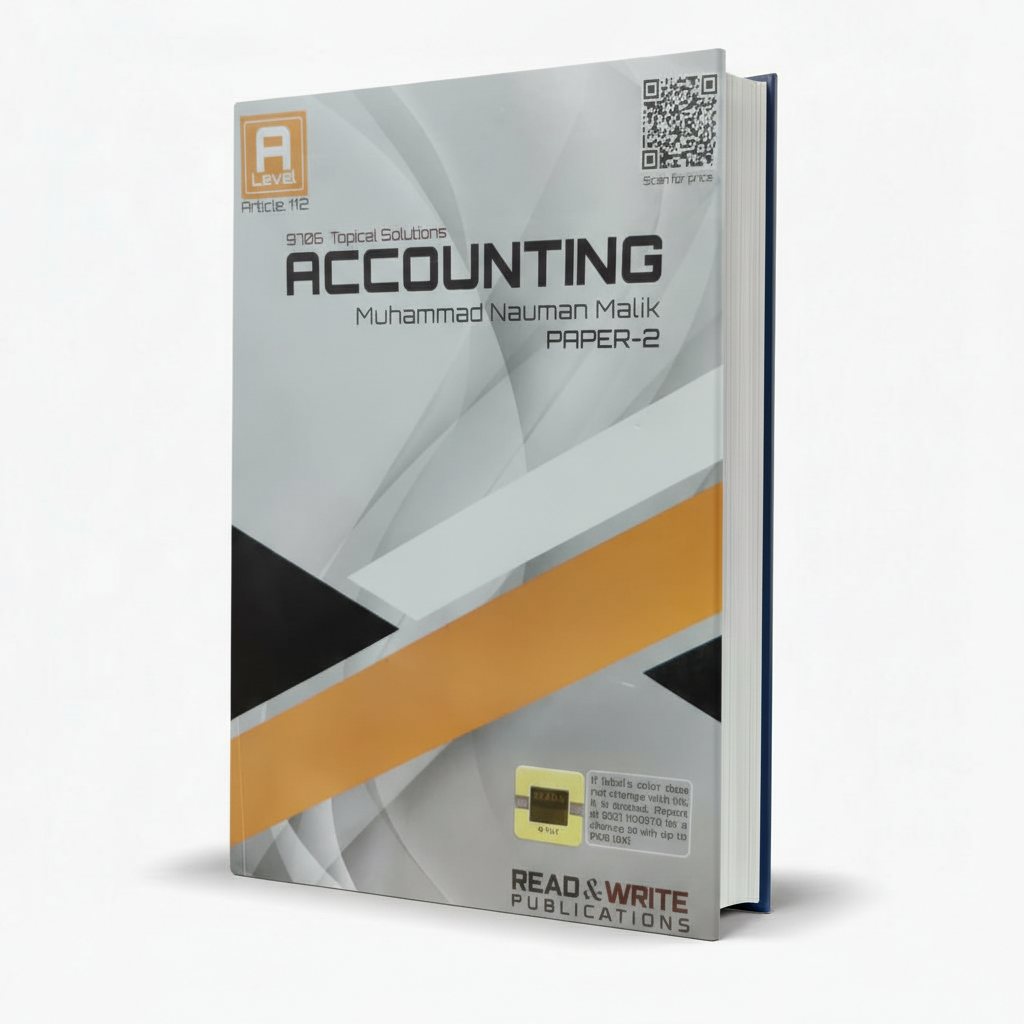 A Level Accounting 9706 Paper 2 Topical Worked Solutions Book by Read and Write Publications - MKG