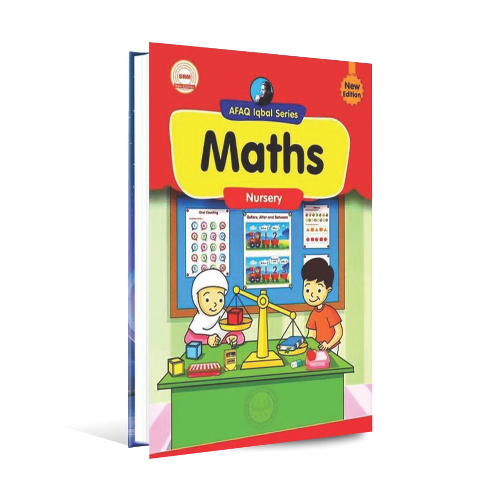 Afaq Iqbal Series New Edition Class Nursery Maths Guide Multan Kitab Ghar