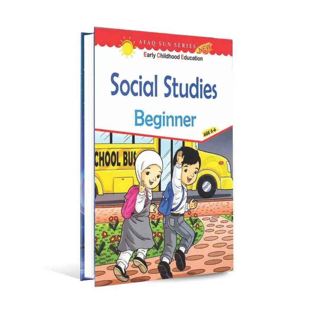 Afaq Sun Series Early Childhood Education Social Studies Book for Beginner Age 5-6