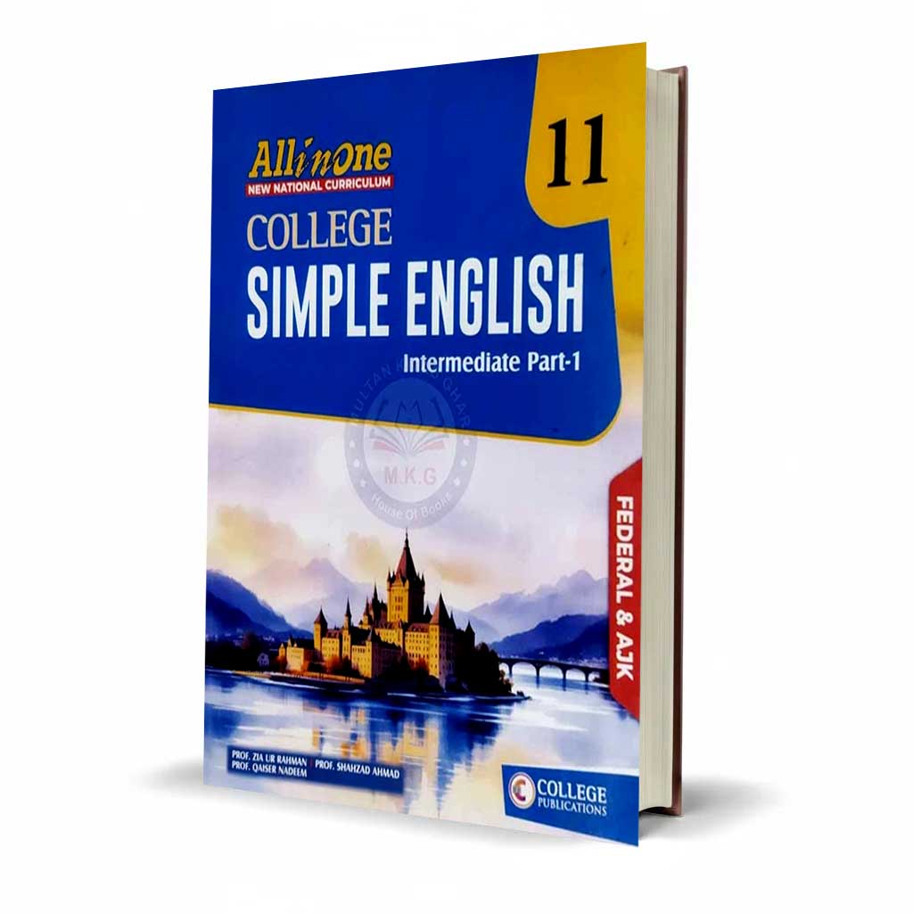All in One College Simple English Intermediate Part-1 (Class 11) | Federal and AJK