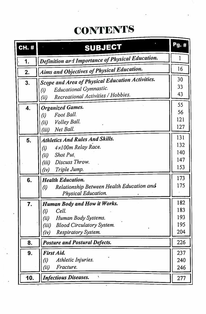 Azeem Health & Physical Education For Intermediate Part-I by Muhammad Altaf, MKG