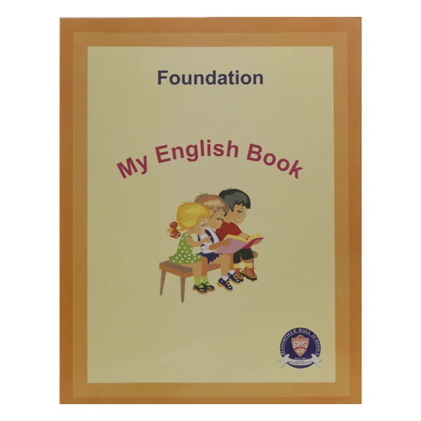 BHS My English Book Foundation | English Learning Book for Kids