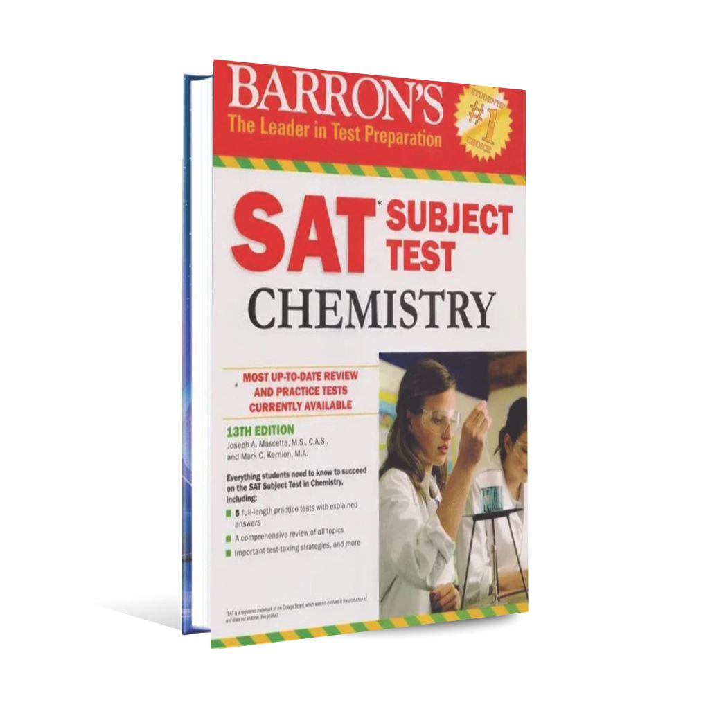 Barronβs SAT Chemistry Test Prep Book | Joseph A.