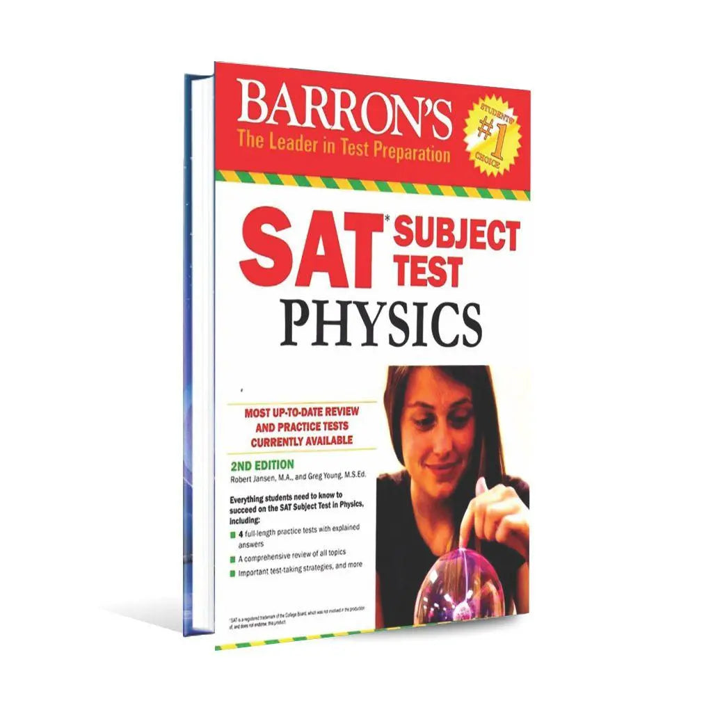 Barronβs SAT Subject Test Physics Book by Robert Jansen MA
