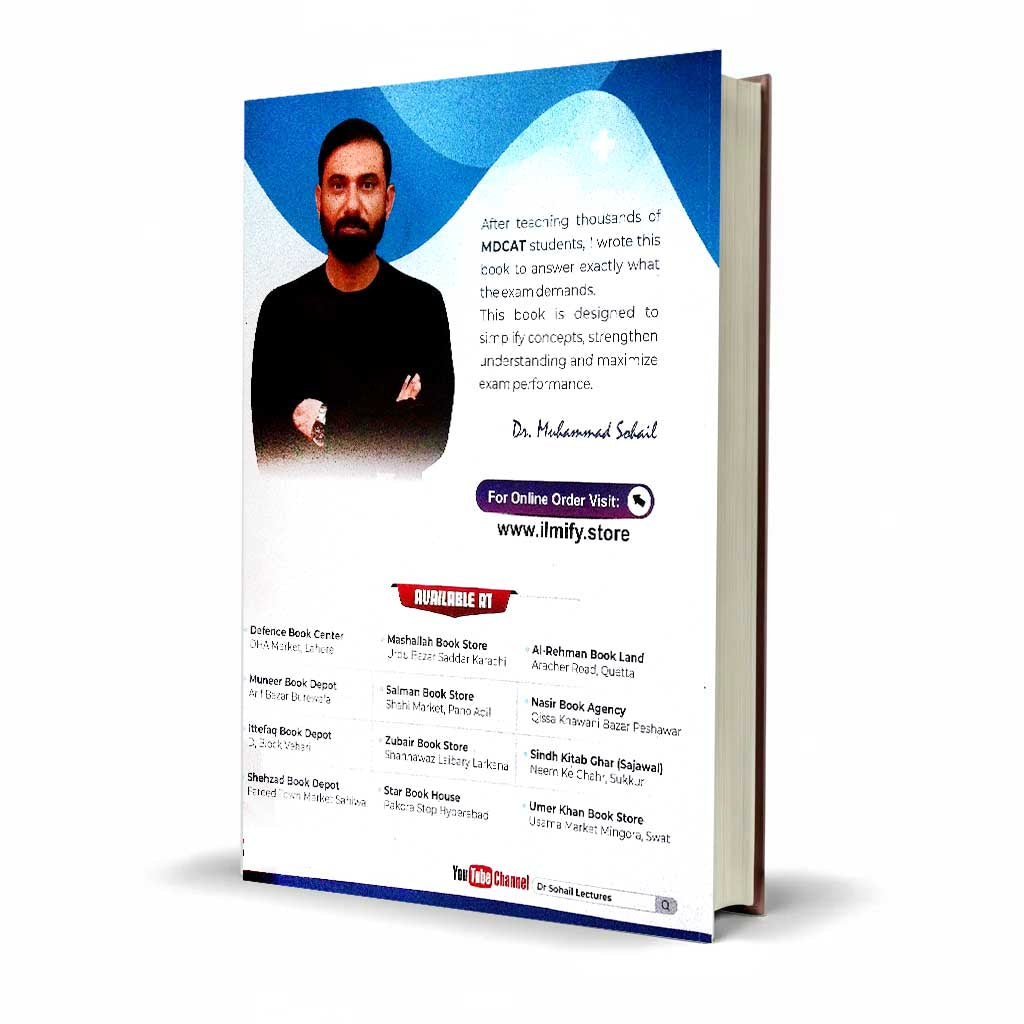 Biology MDCAT Book by Dr. Muhammad Sohail | Medisuccess Quick Revision Guide