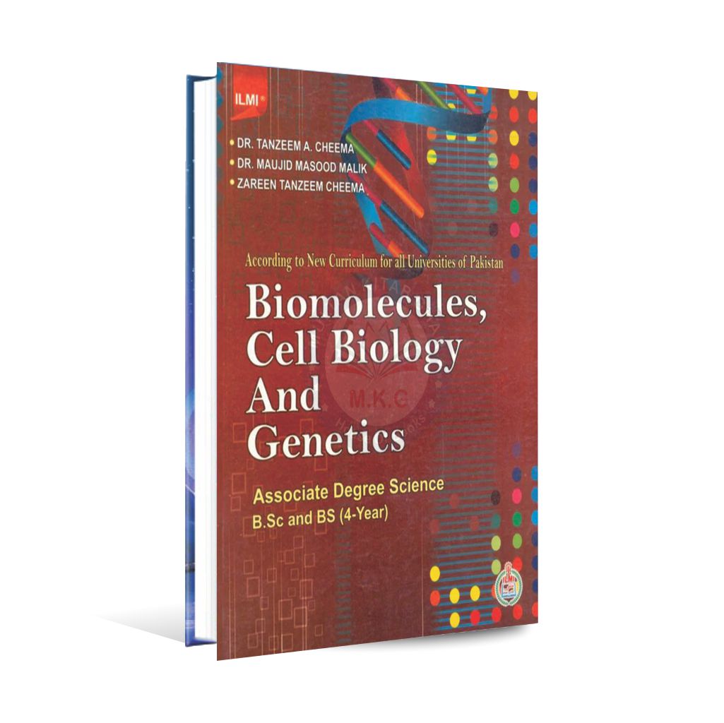 Biomolecules Cell Biology and Genetics Book For Bsc By Zareen Tanzeem Cheema Multan Kitab Ghar
