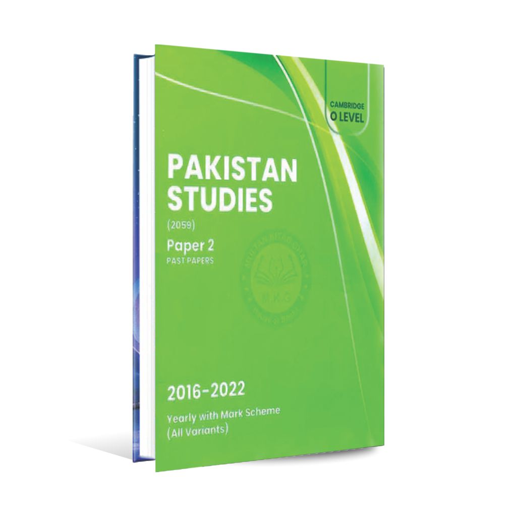 Cambridge O level Pakistan Studies 2059 Paper 2 Past Papers 2016-2022 Multan Kitab Ghar