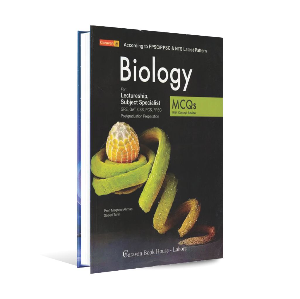 Caravan Biology MCQs Book By Prof. Maqbool Ahmad - MKG