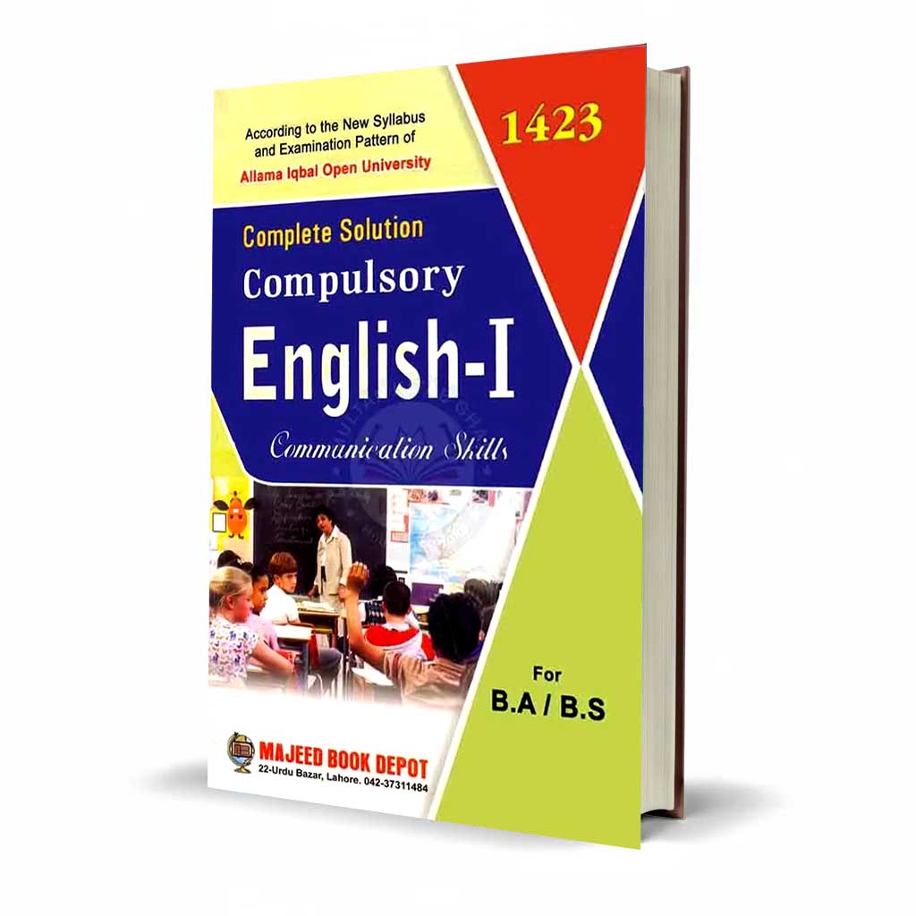 Compulsory English - I Communication Skills 1423 Complete Solution for B.A/B.S