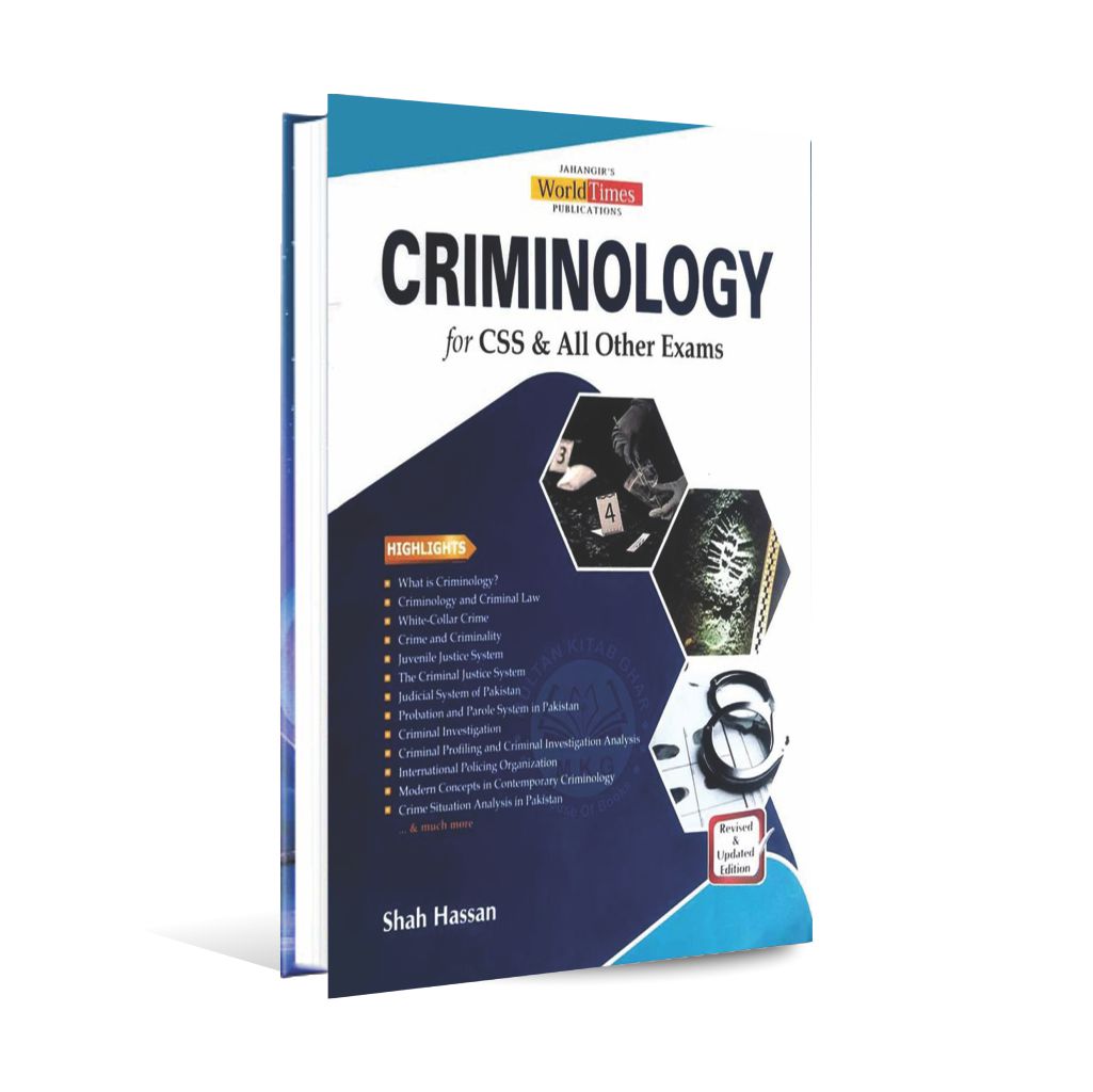 Criminology for CSS by Shah Hassan - MKG