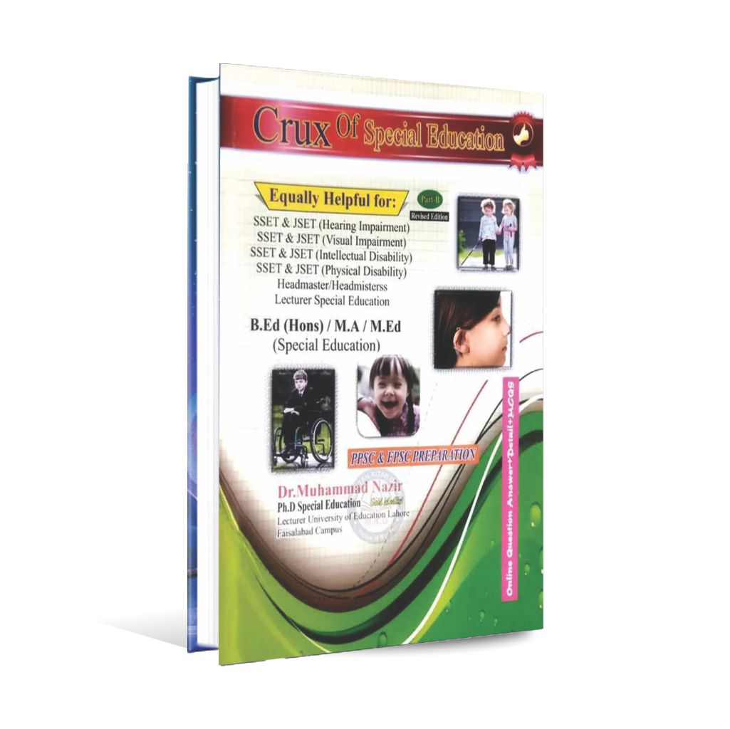 Crux of Special Education book by Muhammad Nazir Muhammad Nazir MKG