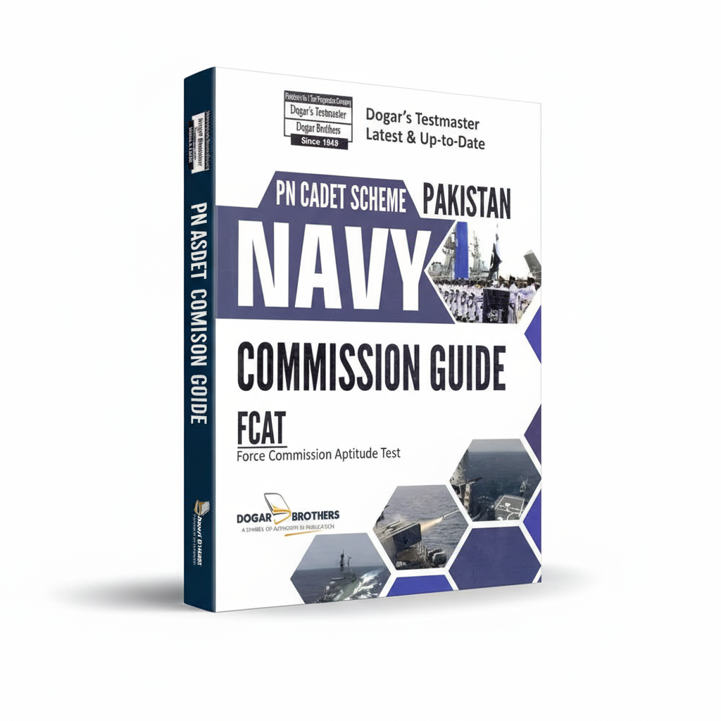 Dogar Testmaster PN Cadet Scheme Pakistan Navy Commission Guide FCAT - MKG
