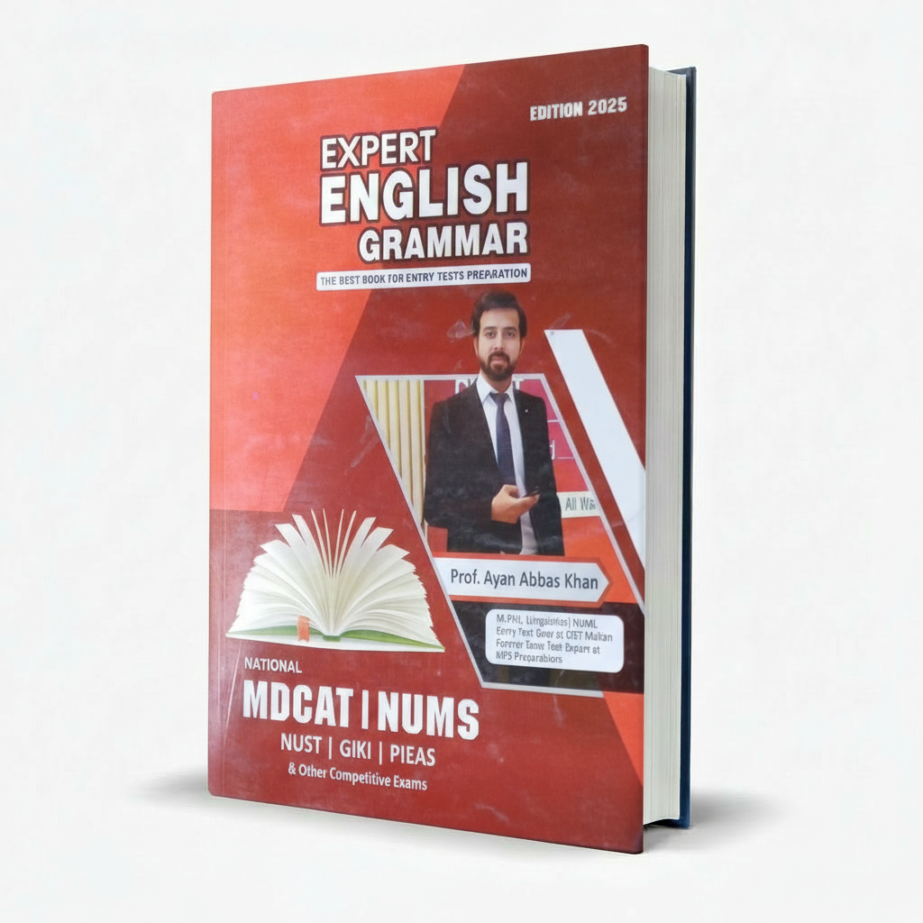 Expert English Grammar Latest Edition for MDCAT by Ayan Abbas Khan MKG