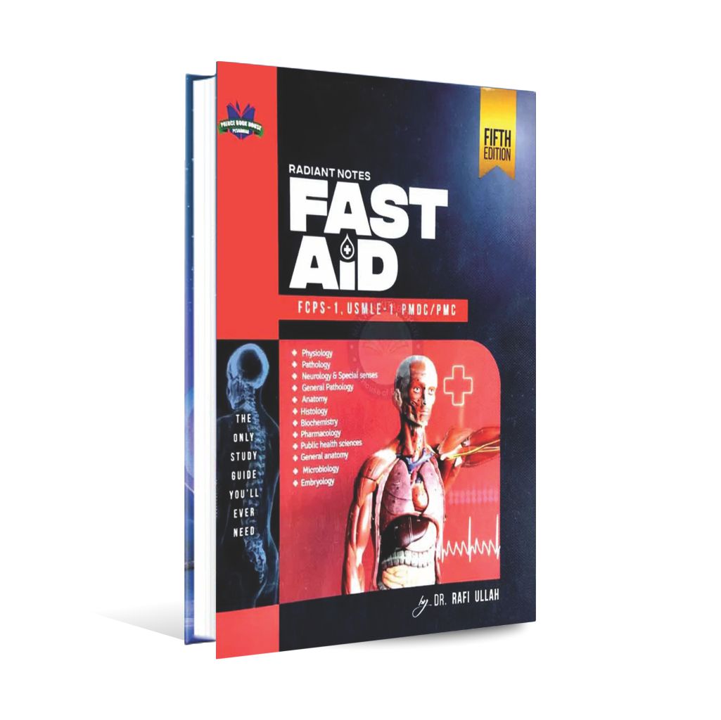 Fast Aid Radiant Notes Book For PMDC By Dr. Rafi Ullah Multan Kitab Ghar