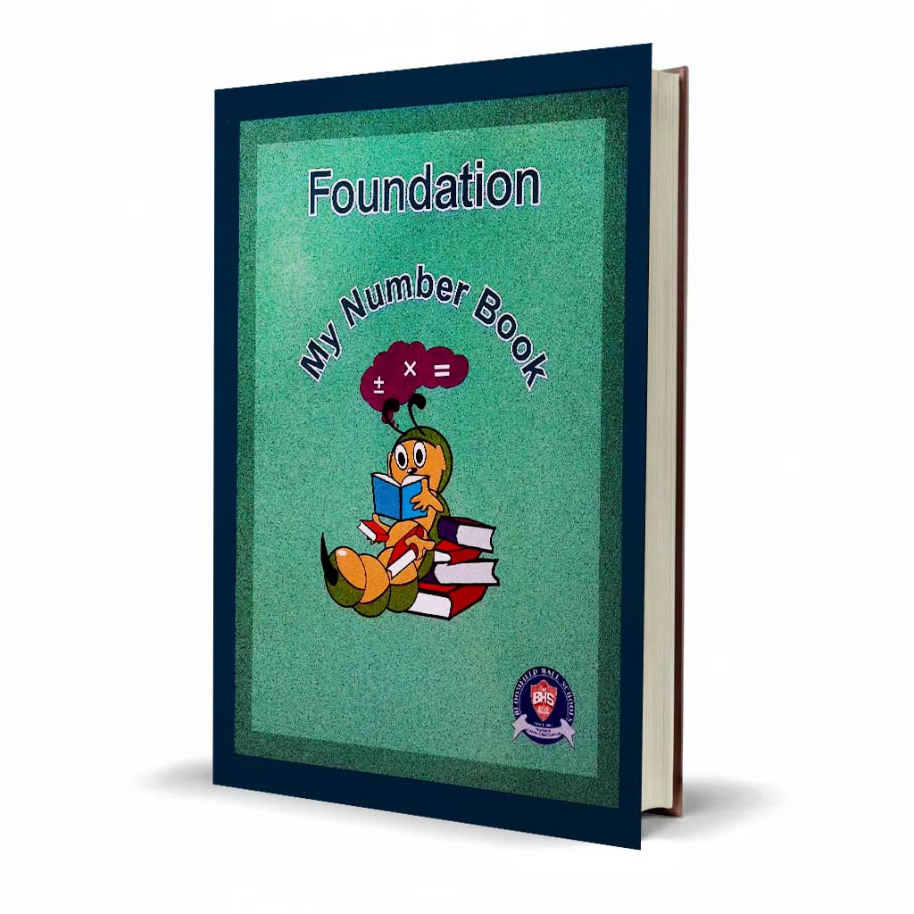 Foundation My Number Book | BHS Early Years Maths Book