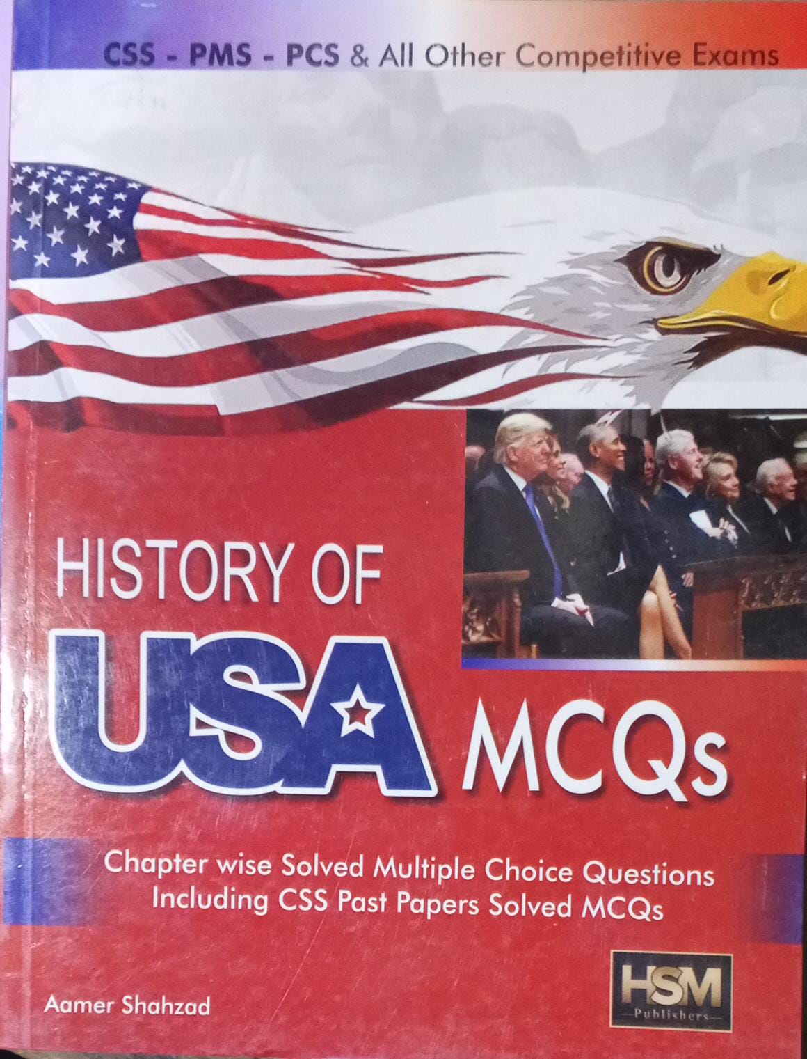 HSM History of USA MCQs for CSS PMS PCS by Aamer Shahzad MKG