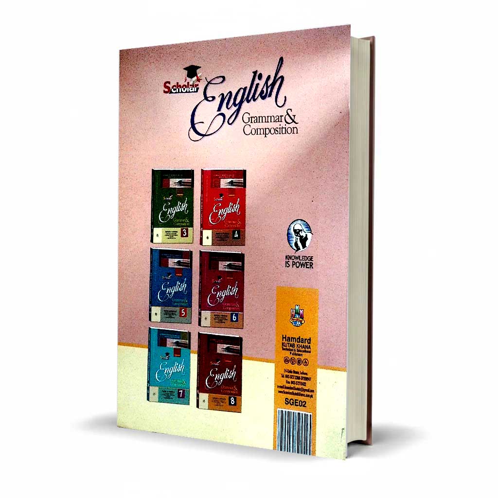 Hamdard Scholar English Grammar & Composition Class 2