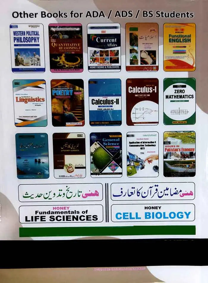 Honey Ideology Constitution of Pakistan for ADA, ADS, BS By Muhammad Usman Jan