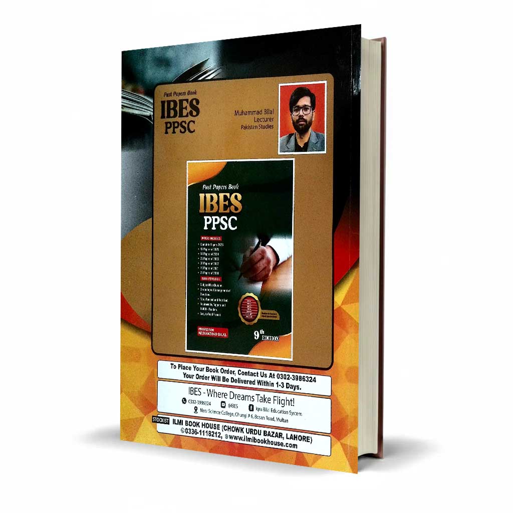IBES PPSC Capsule Quick Revision by Prof Muhammad Bilal