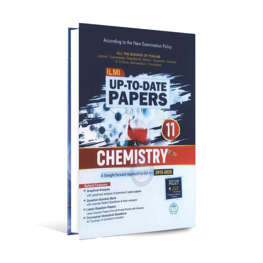 ILMI Chemistry Up To Date Papers for Class 11 | ILMI Kitab Khana Multan Kitab Ghar