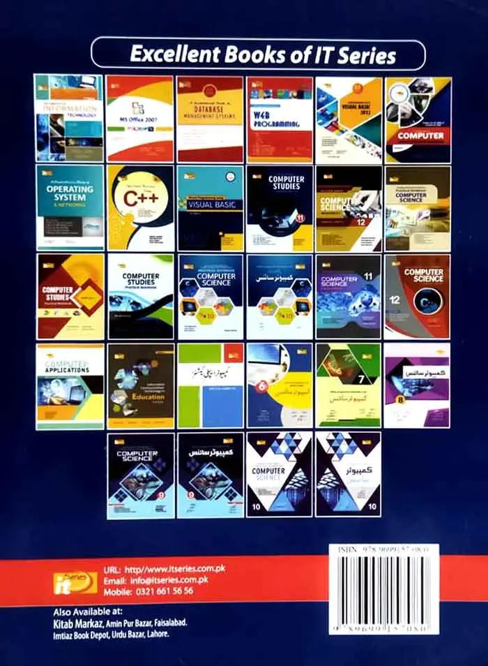 IT Series Computer Studies Subjective + Objective Revised Updated Book for Class 11 by Tasleem Mustafa