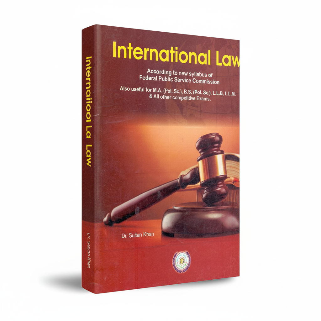 International Law by Dr Sultan Khan | Political Science Book MKG