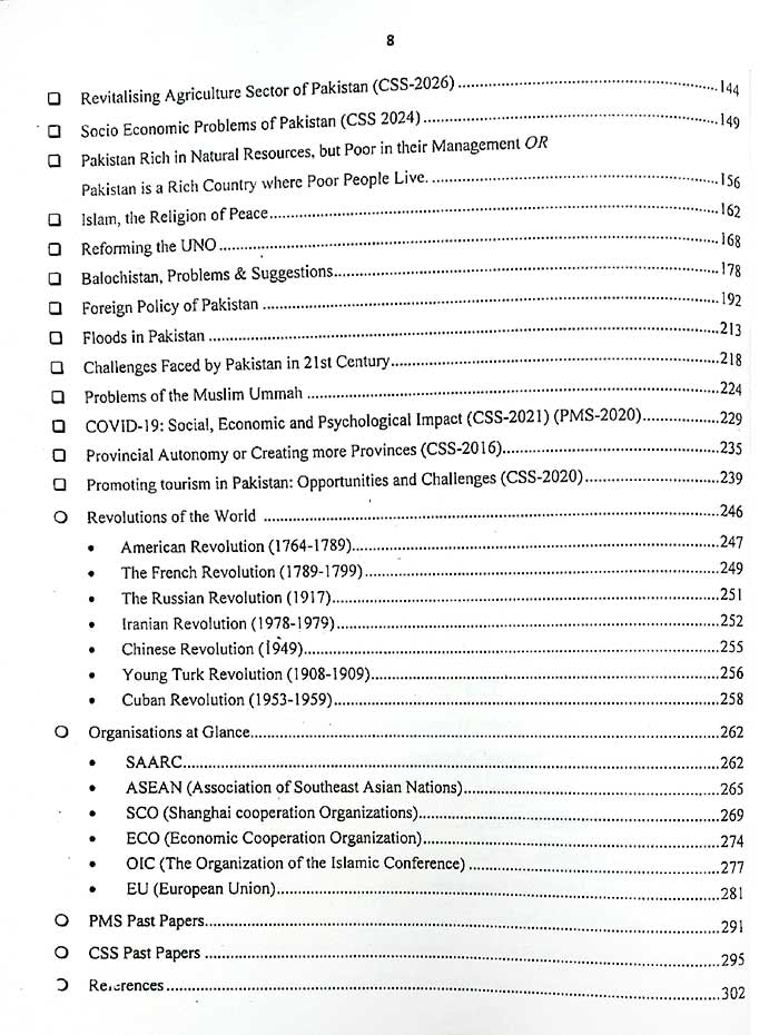 JWT Top 30 Essays For CSS PMS all Other Relevant Exams Book By Zahid Ashraf - MKG