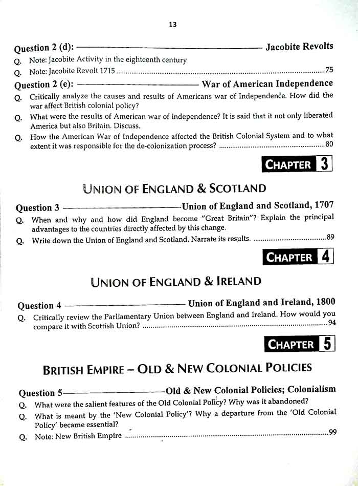 Jahangir To The Point British History Book for CSS by Dr. Waheed Asghar -
MKG