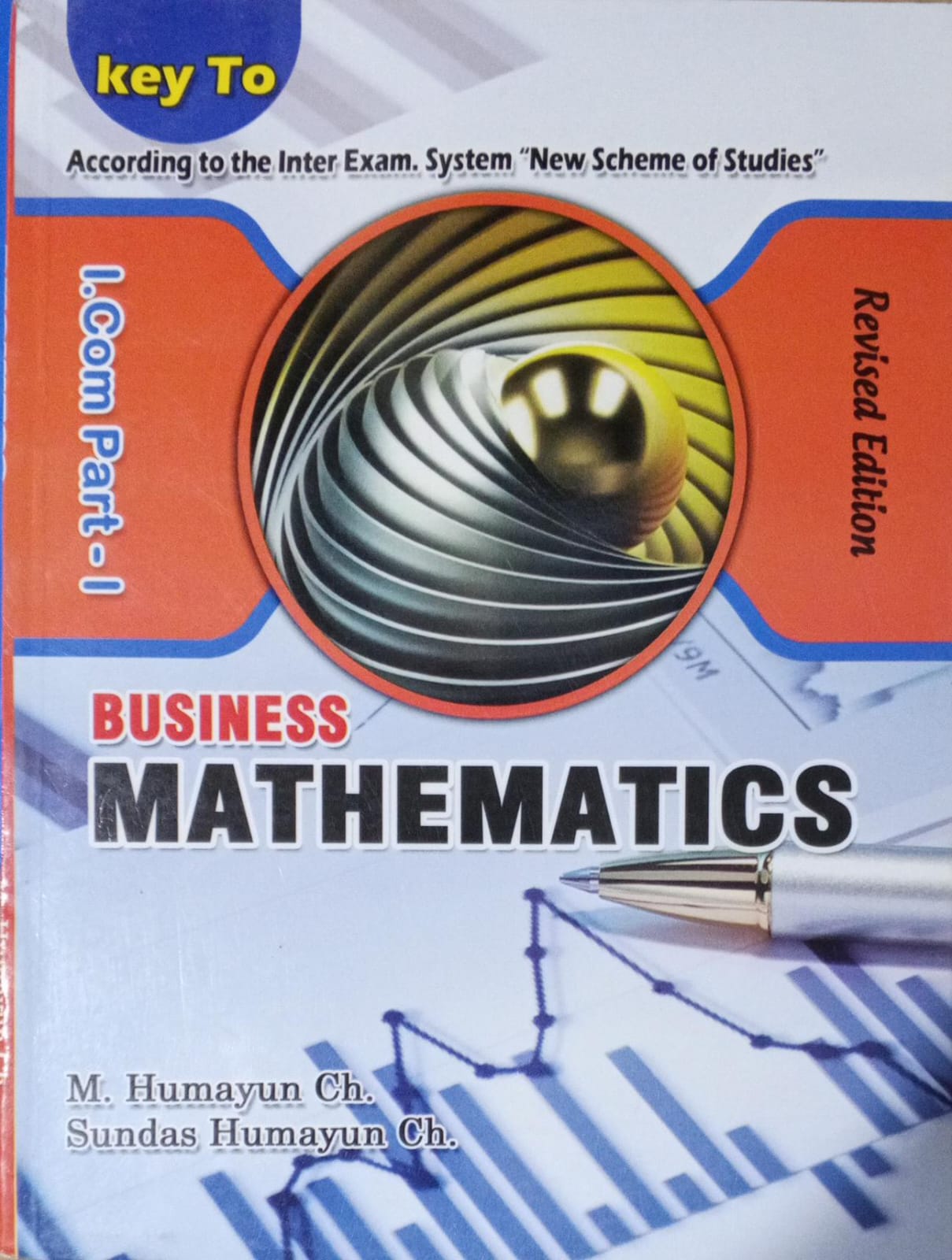 Key to Business Mathematics for I.Com Part-I by M. Humayun Ch. MKG