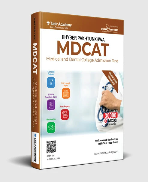 Khyber Pakhtunkhwa MDCAT by Tabir Academy – 30,000+ MCQs