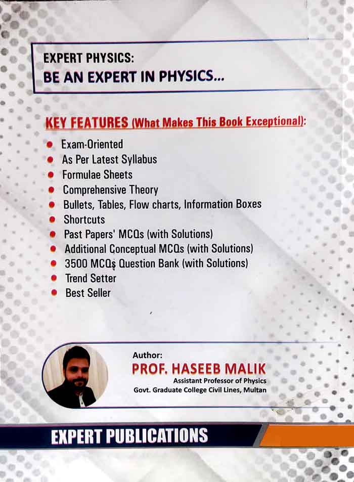 Expert Physics For Entrance and Competitive Tests Book 3rd Edition By Prof Haseeb Malik - MKG