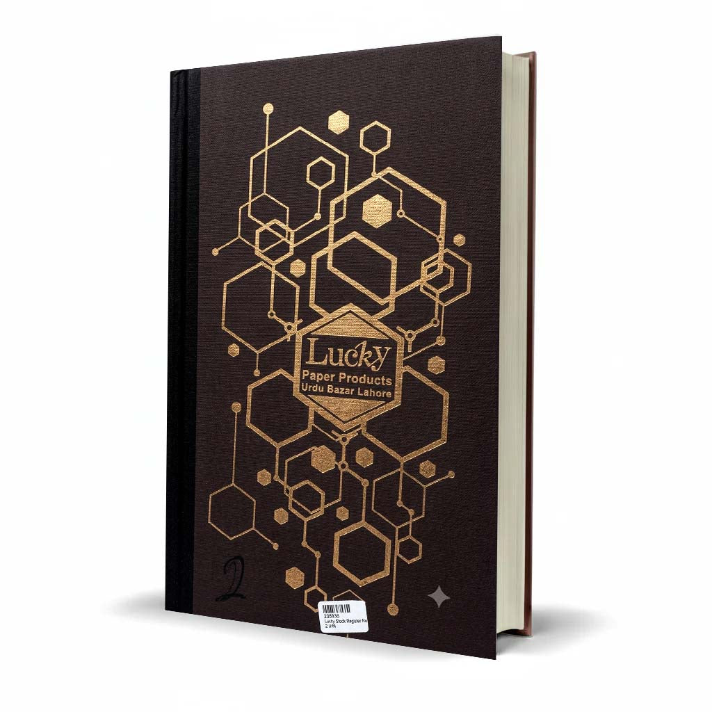 Lucky Stock Register in Urdu Inventory Record Book