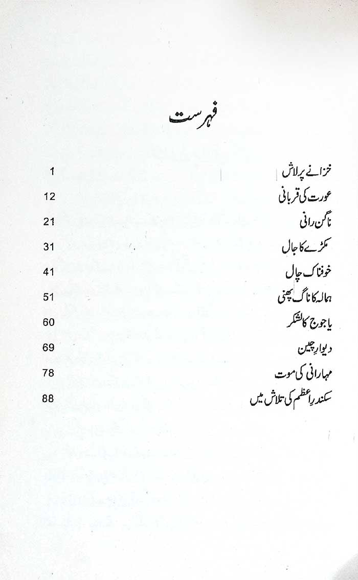 Makray Ka Jal Urdu Story Book by A Hameed Suspense Fiction Book - MKG