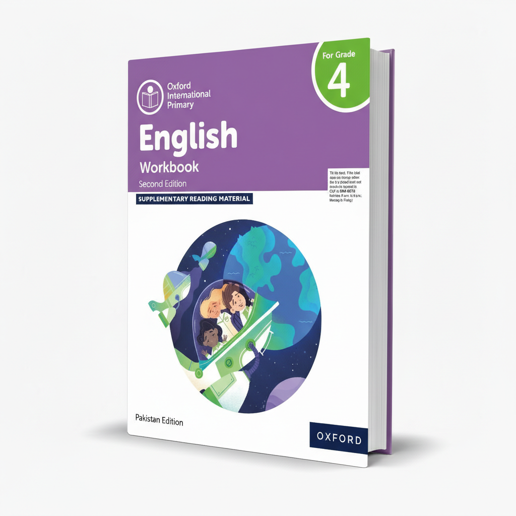 Oxford International Primary English Workbook 4 (Pakistan Edition) β English Practice & Skills Builder - MKG