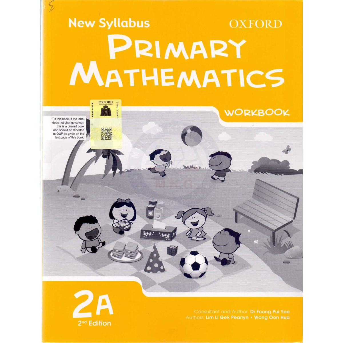 Oxford Primary Mathematics Workbook 2A – 2nd Edition - MKG