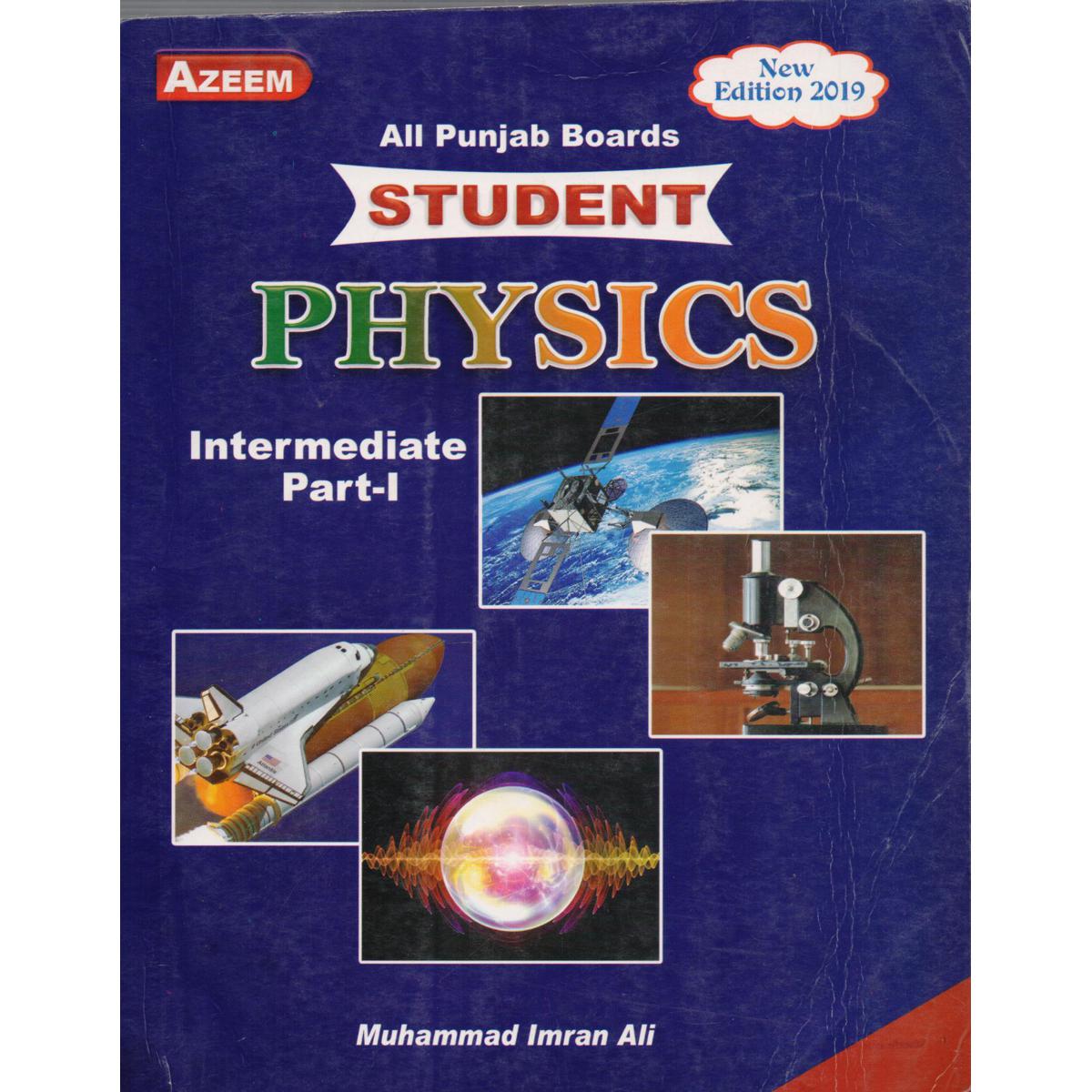 Student Physics Part-1 by Muhammad Imran Ali β F.Sc First Year Guide - MKG