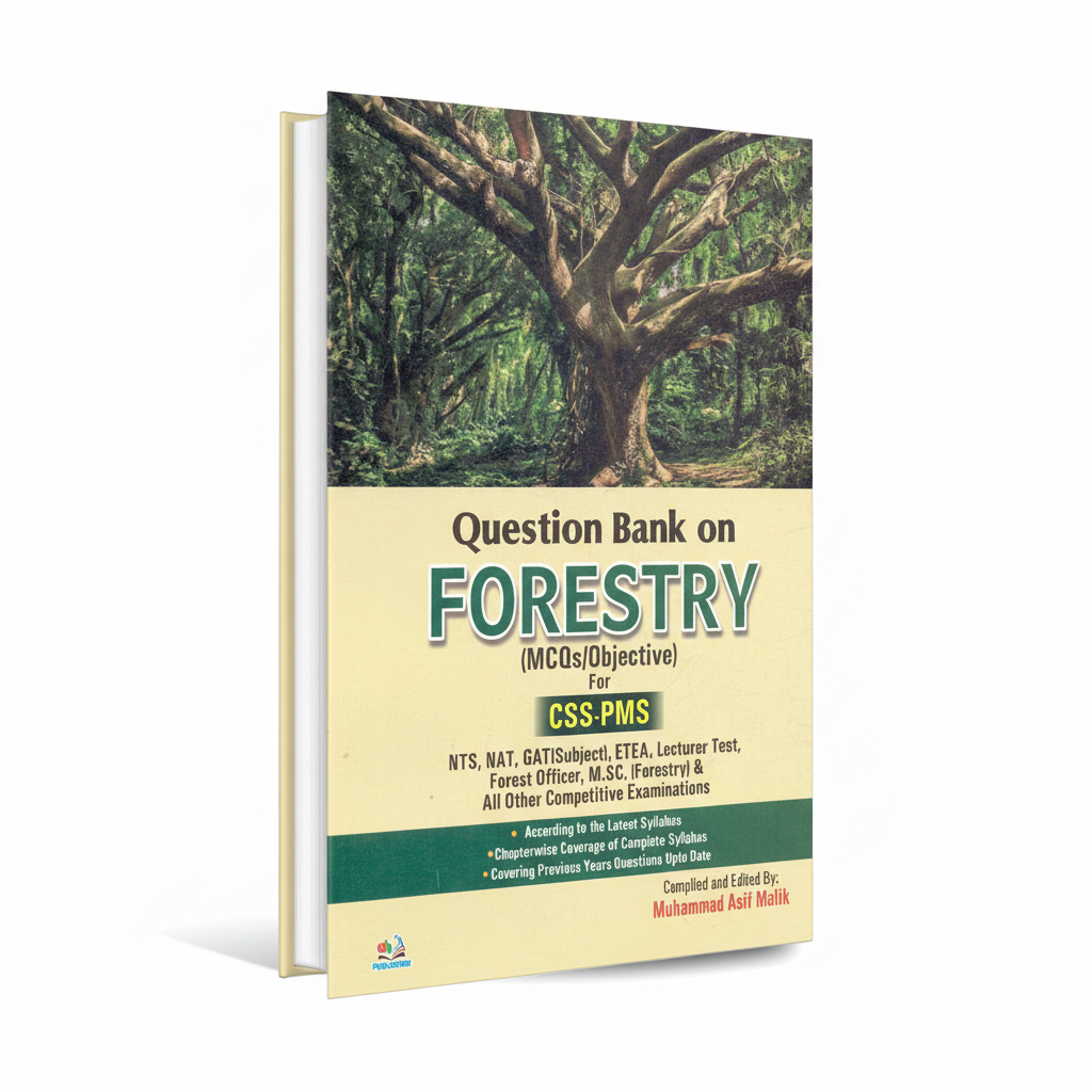 Question Bank on Forestry MCQs by Muhammad Asif Malik Latest 2026 MKG