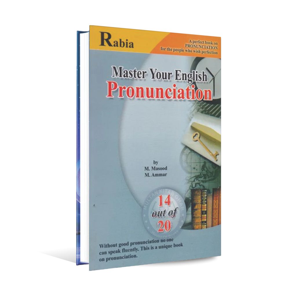 Rabia Master Your English Pronunciation Book By M Masood - Multan Kitab Ghar