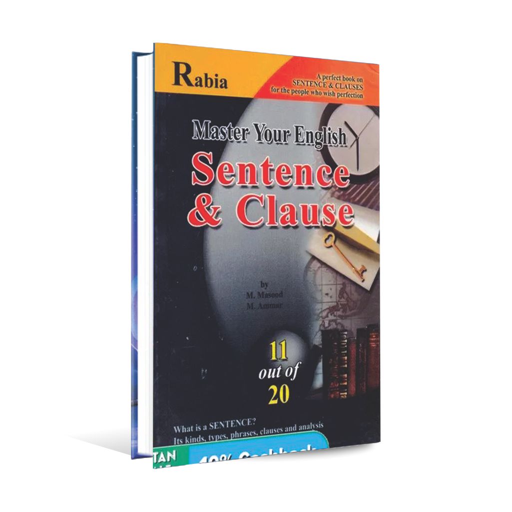 Rabia Master Your English Sentence Clause Book By M. Masood mkg