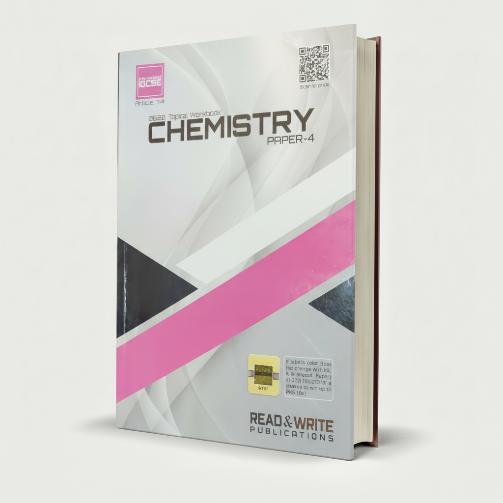 Read & Write IGCSE Topical Chemistry Paper 4 by Shabbir Afzal Khan β Exam Guide - MKG