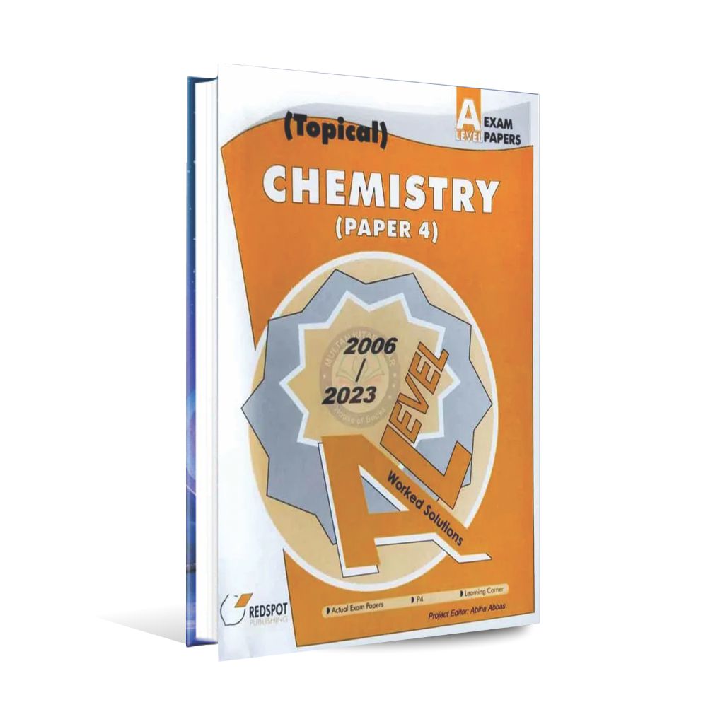 Redspot Chemistry (Topical Paper 4) Worked Solutions for AS Level Exam Paper 2006 β 2023 By Abiha Abbas
