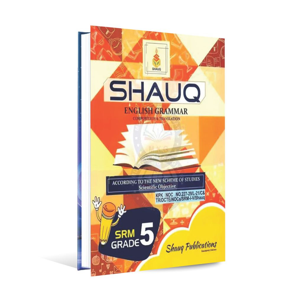Shauq English Grammar | Composition & Translation Book for Class 5