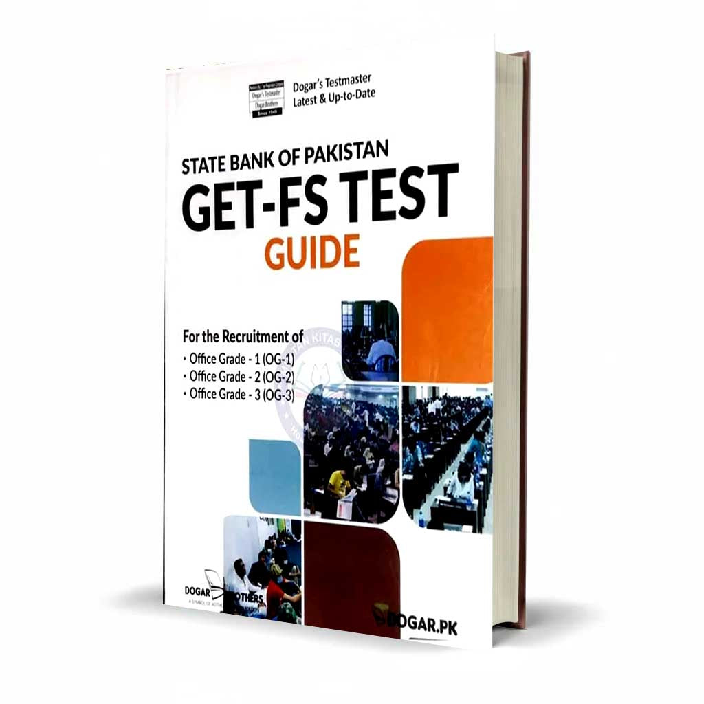 State Bank of Pakistan GET-FS Test Guide | Latest Edition | By Dogar Brother