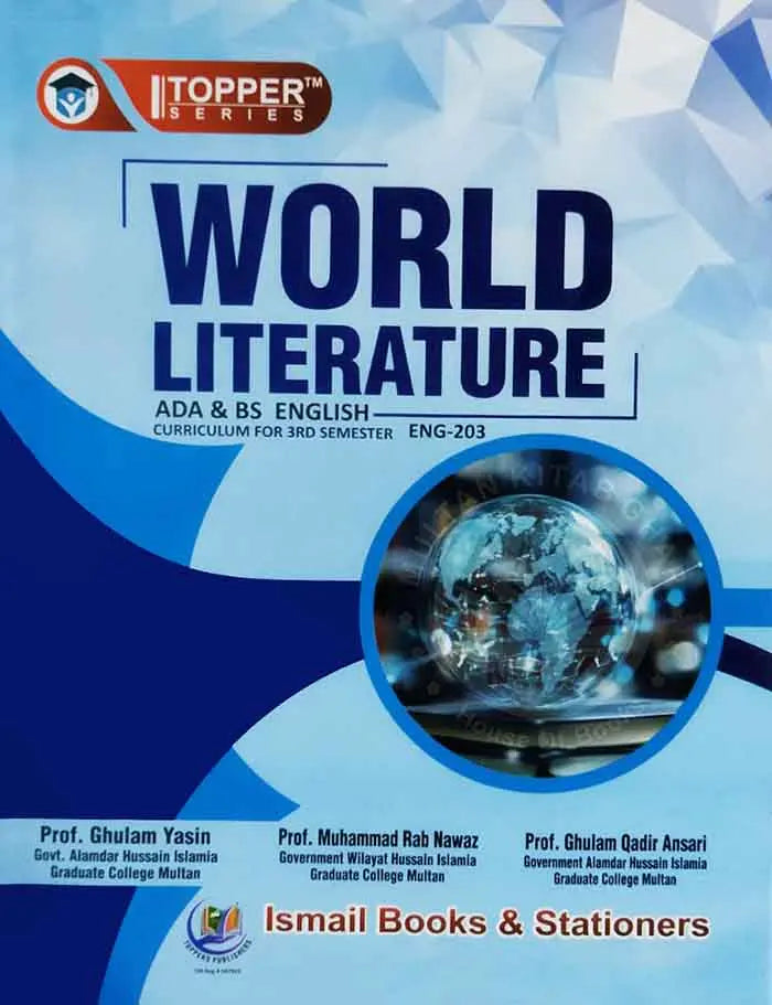 Topper World Literature for ADA