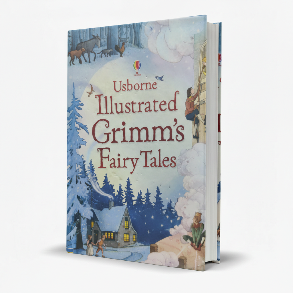 Usborne Illustrated Grimms Fairy Tales – Classic Collection for Children - MKG