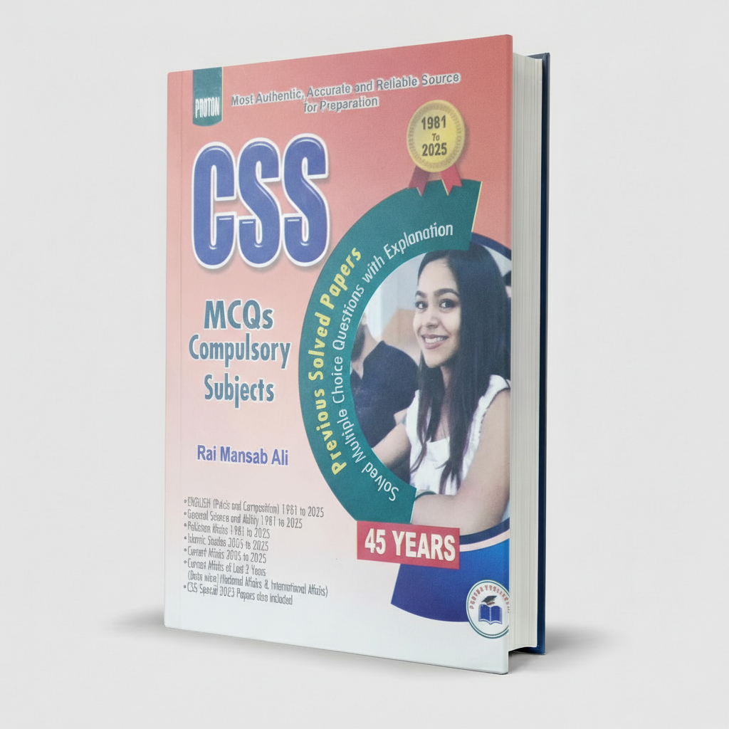 CSS MCQs Compulsory Subjects by Rai Mansab Ali CSS Preparation Book