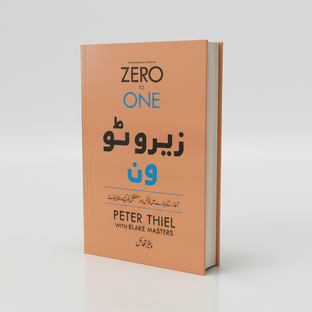 Zero to One by Peter Thiel Business and Startup Strategy Book - MKG