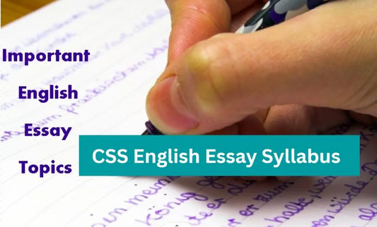 CSS-English-Essays-Syllabus Multan Kitab Ghar
