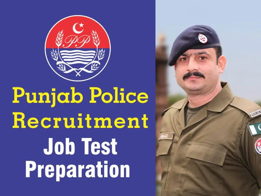 How-to-Prepare-for-Punjab-Police-Recruitment-Job-Test-SI-ASI-2025 Multan Kitab Ghar
